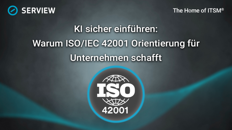 Grafik KI sicher einführen: Warum ISO/IEC 42001 Orientierung für Unternehmen schafft