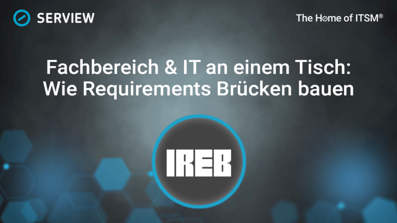 Fachbereich & IT an einem Tisch: Wie Requirements Brücken bauen Grafik ISTQB & IREB Fachbereich & IT an einem Tisch: Wie Requirements Brücken bauen