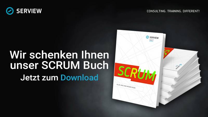 Wir schenken Ihnen unser Scrum Buch – Jetzt zum Download