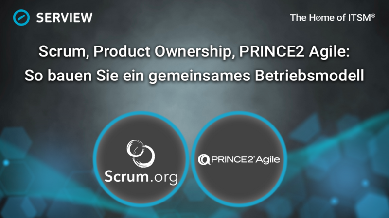 Grafik Scrum, Product Ownership, PRINCE2 Agile:  So bauen Sie ein gemeinsames Betriebsmodell