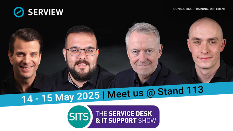 Grafik SERVIEW auf der SITS 2025