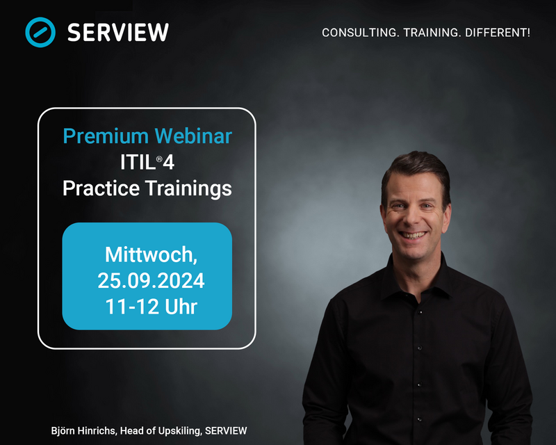 ITIL4 Premium Webinar Grafik