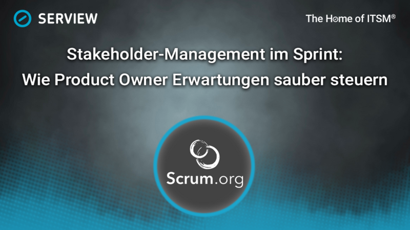 Grafik Stakeholder-Management im Sprint: Wie Product Owner Erwartungen sauber steuern