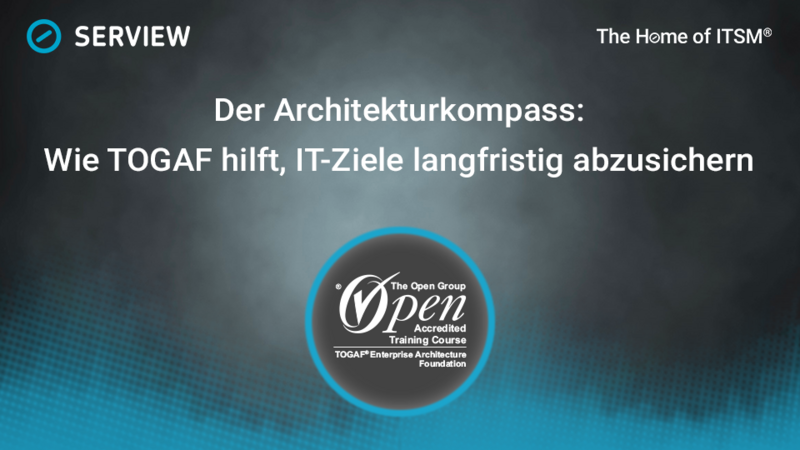 Grafik Der Architekturkompass: Wie TOGAF hilft, IT-Ziele langfristig abzusichern