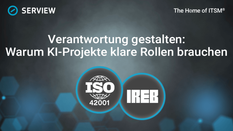 Grafik ISO42001 & IREB Verantwortung gestalten: Warum KI-Projekte klare Rollen brauchen