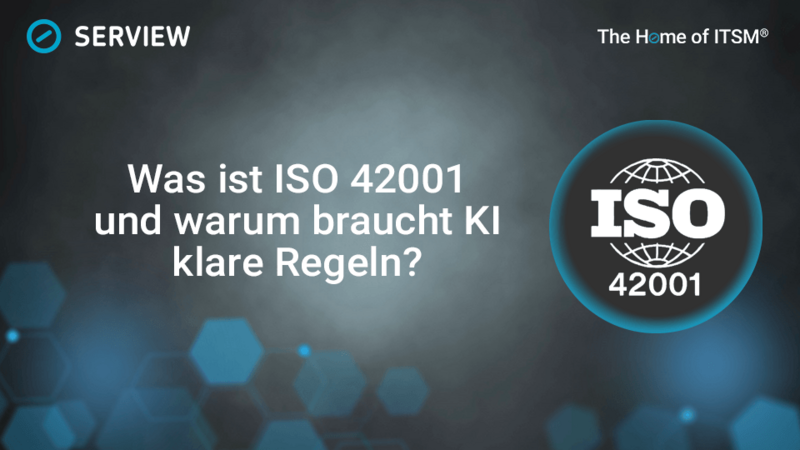 Grafik ISO 42001 Was ist ISO 42001 und warum braucht KI klare Regeln?